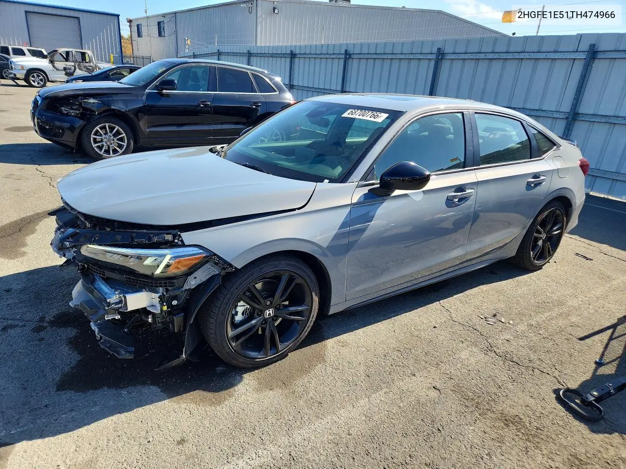 HONDA CIVIC 2026, VIN 2HGFE1E51TH474966