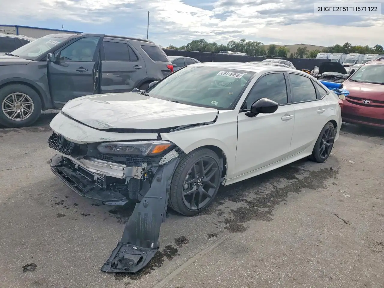 HONDA CIVIC 2026, VIN 2HGFE2F51TH571122