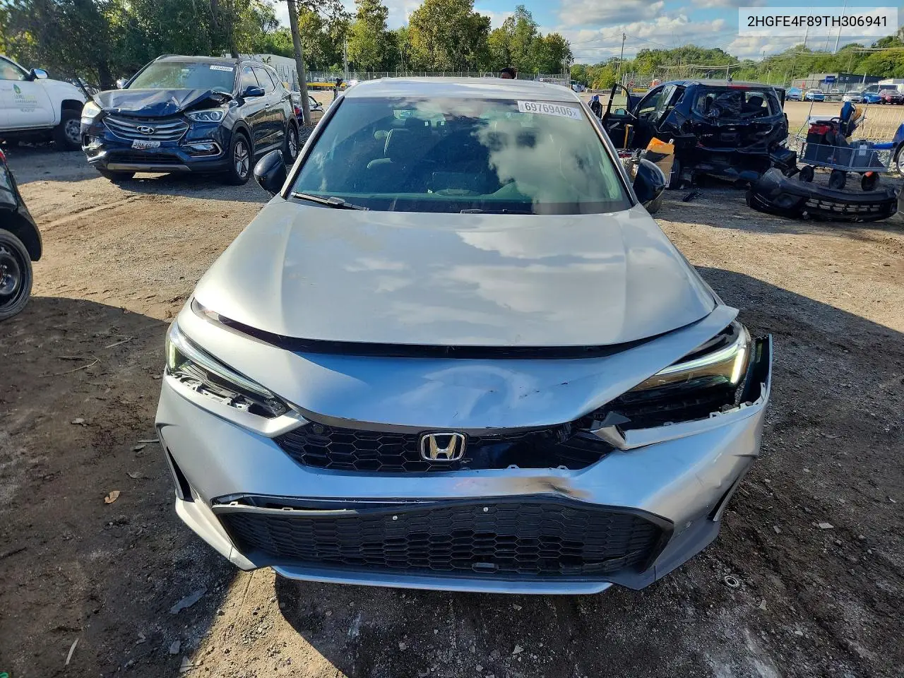 2026 HONDA CIVIC VIN 2HGFE4F89TH306941 — фото 5