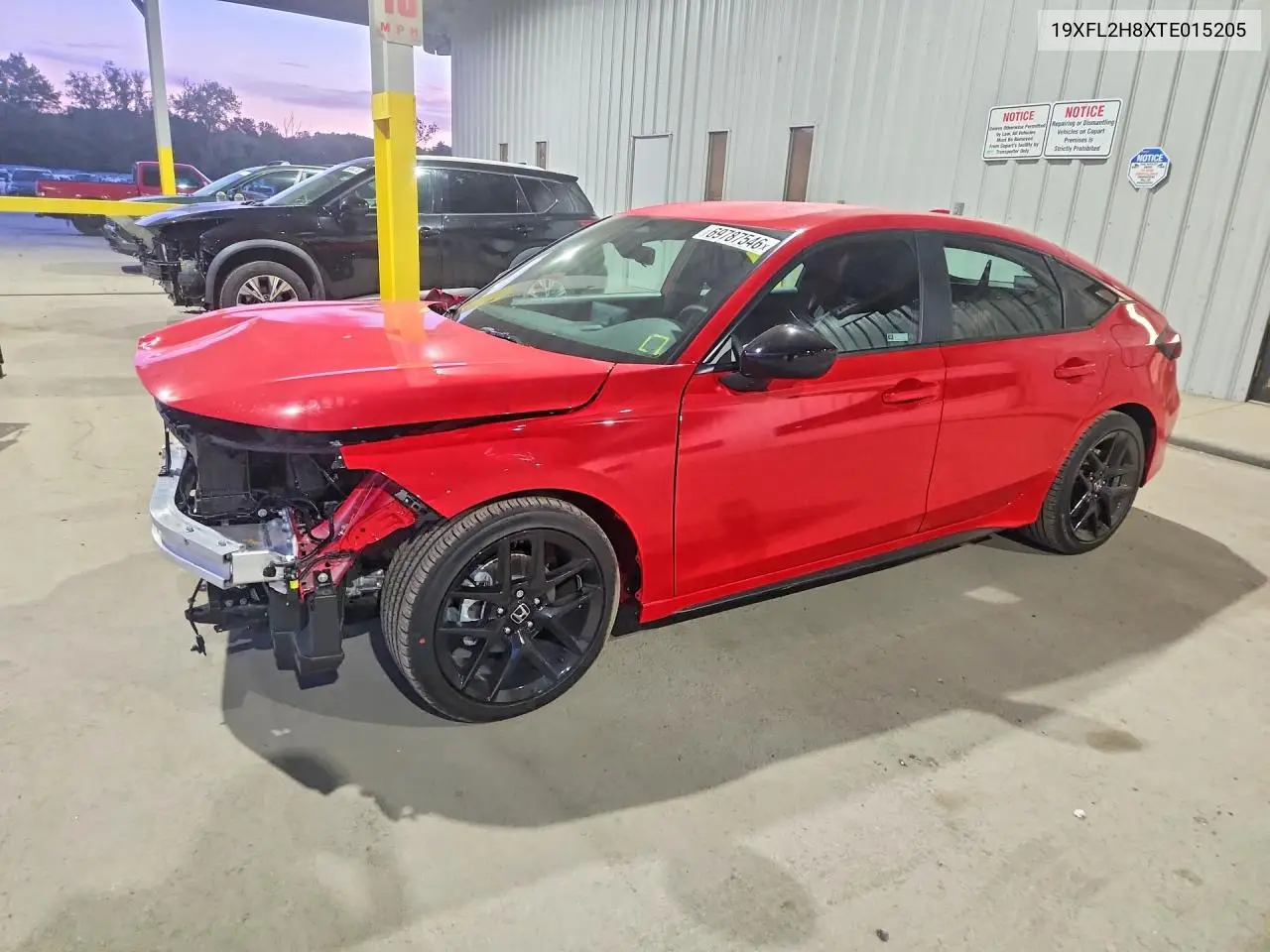 HONDA CIVIC 2026, VIN 19XFL2H8XTE015205