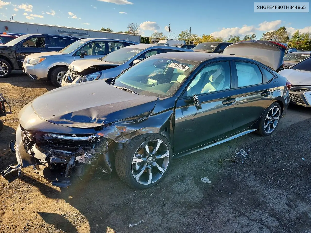 HONDA CIVIC 2026, VIN 2HGFE4F80TH344865