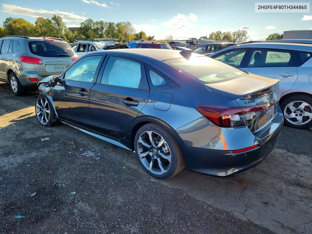 2026 HONDA CIVIC VIN 2HGFE4F80TH344865 — фото 2