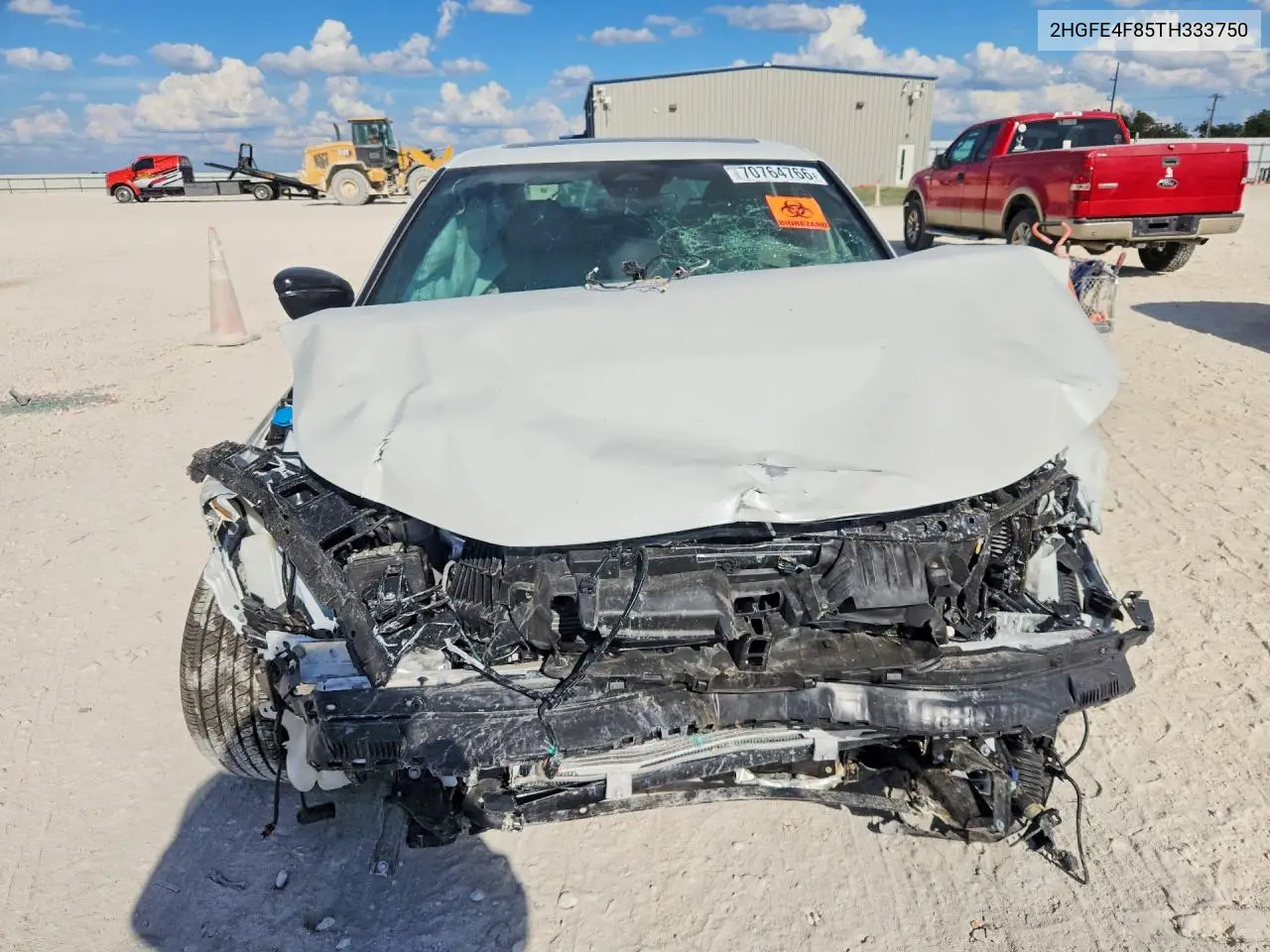 2026 HONDA CIVIC VIN 2HGFE4F85TH333750 — фото 5