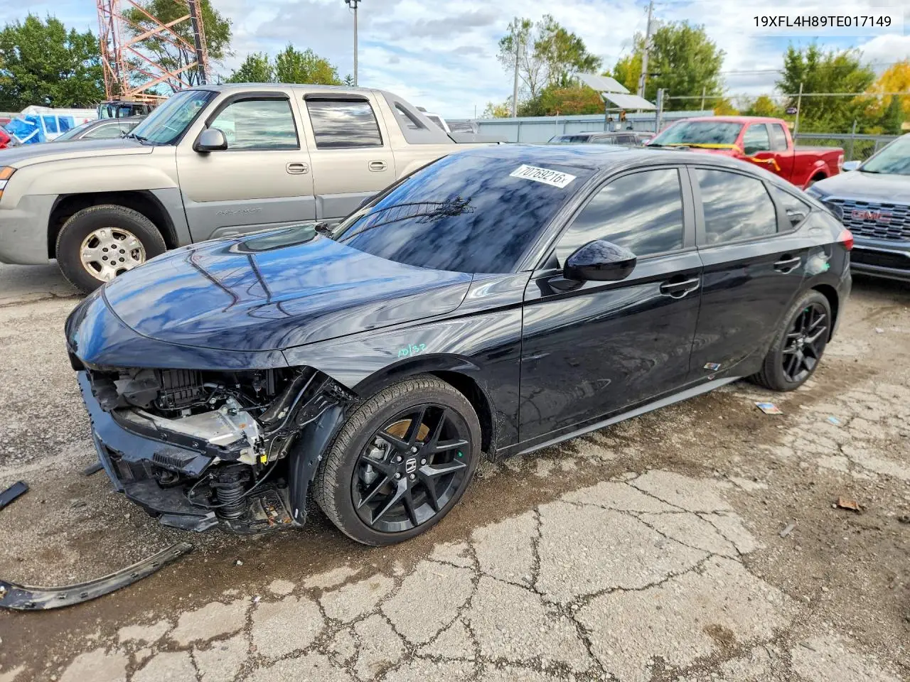HONDA CIVIC 2026, VIN 19XFL4H89TE017149