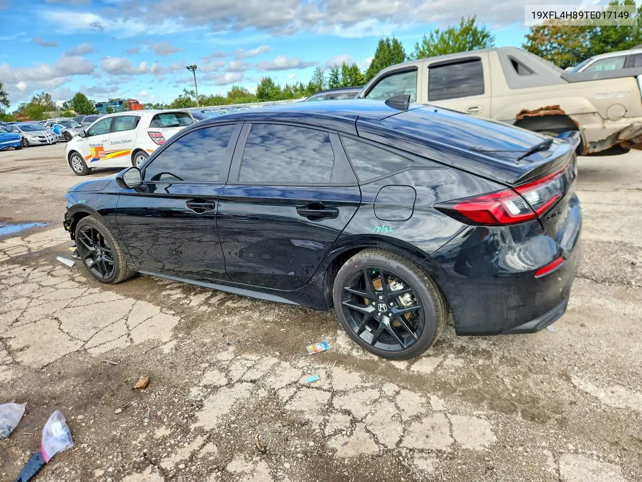 2026 HONDA CIVIC VIN 19XFL4H89TE017149 — фото 2