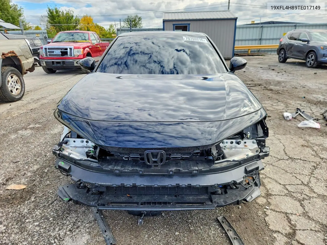2026 HONDA CIVIC VIN 19XFL4H89TE017149 — фото 5