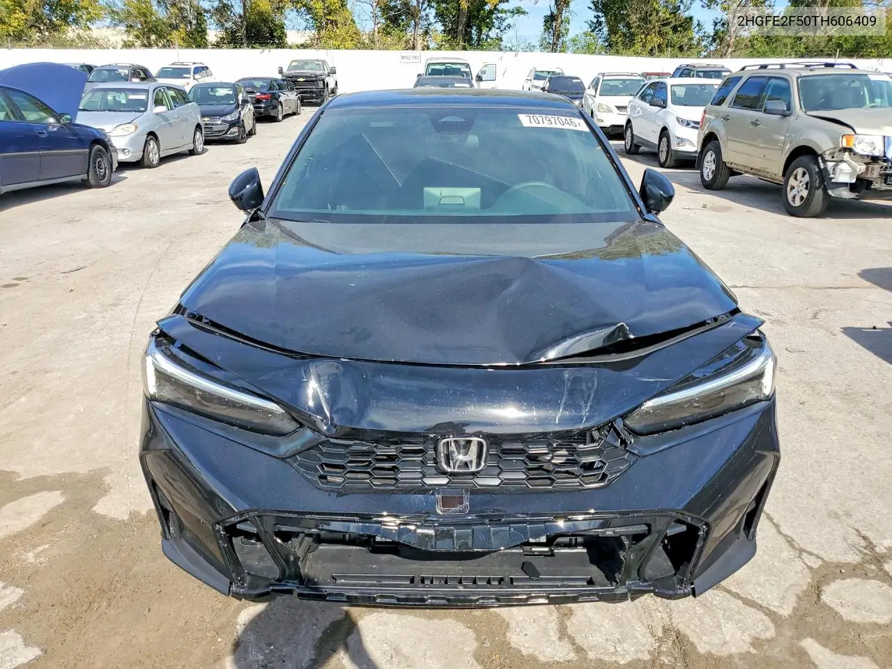 2026 HONDA CIVIC VIN 2HGFE2F50TH606409 — фото 5