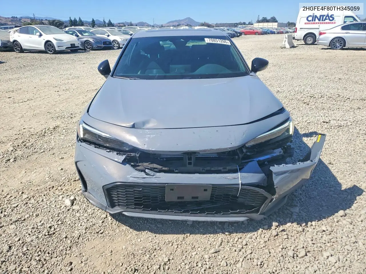 2026 HONDA CIVIC VIN 2HGFE4F80TH345059 — фото 5
