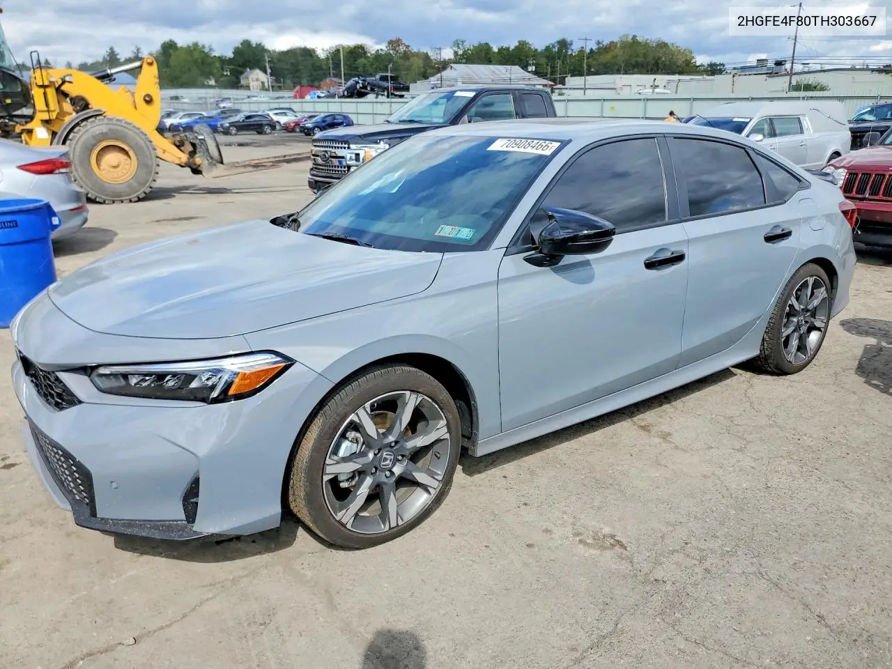 HONDA CIVIC 2026, VIN 2HGFE4F80TH303667