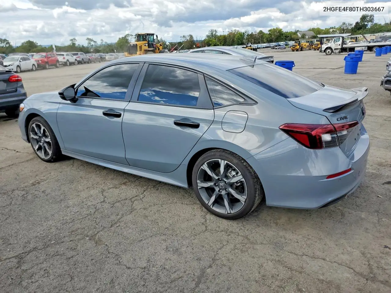 2026 HONDA CIVIC VIN 2HGFE4F80TH303667 — фото 2