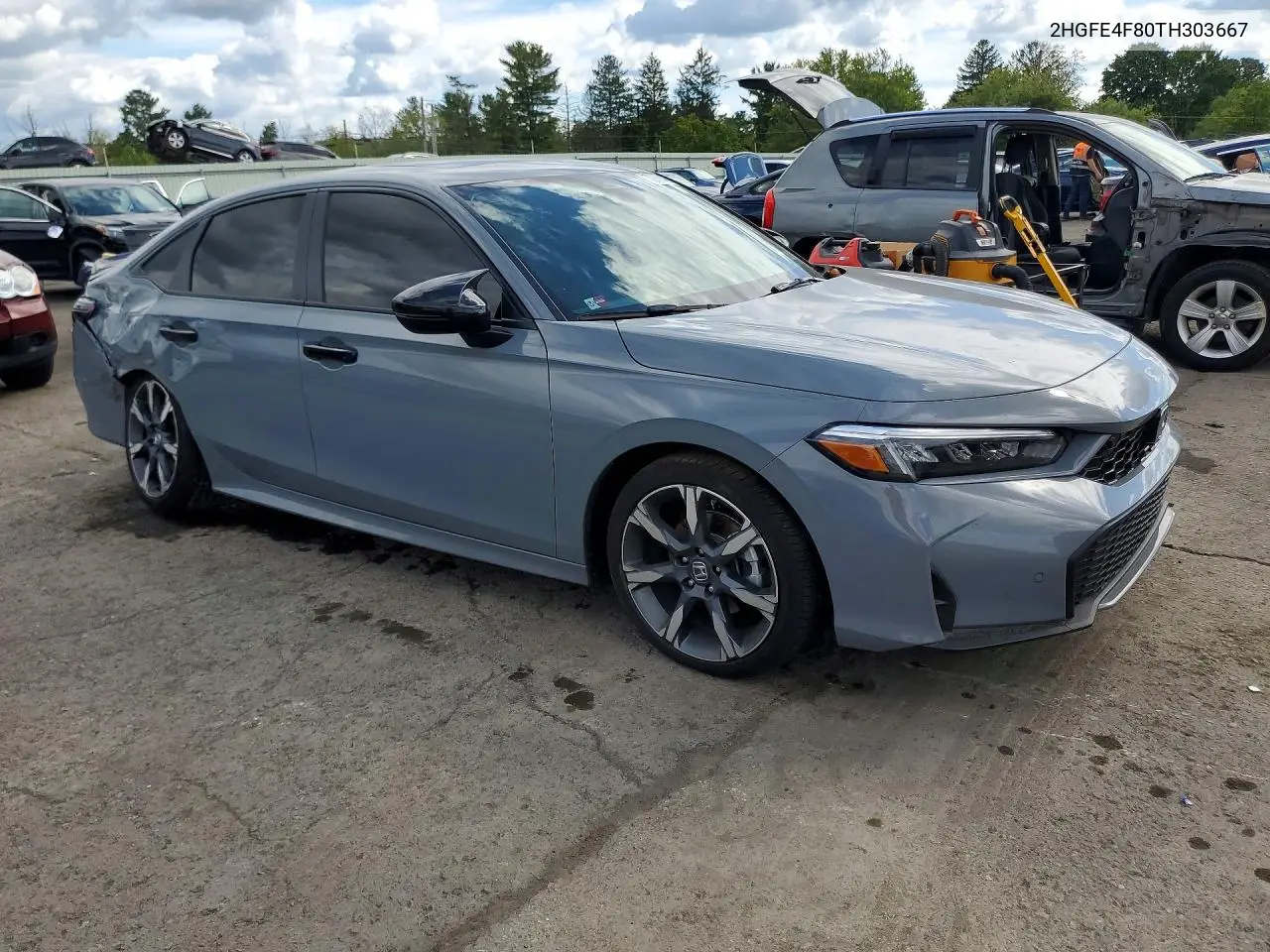 2026 HONDA CIVIC VIN 2HGFE4F80TH303667 — фото 4