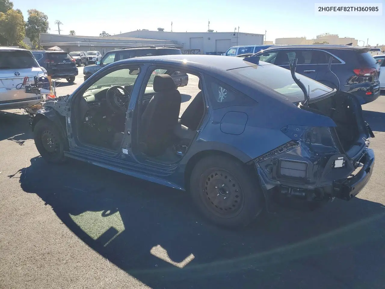 2026 HONDA CIVIC VIN 2HGFE4F82TH360985 — фото 2