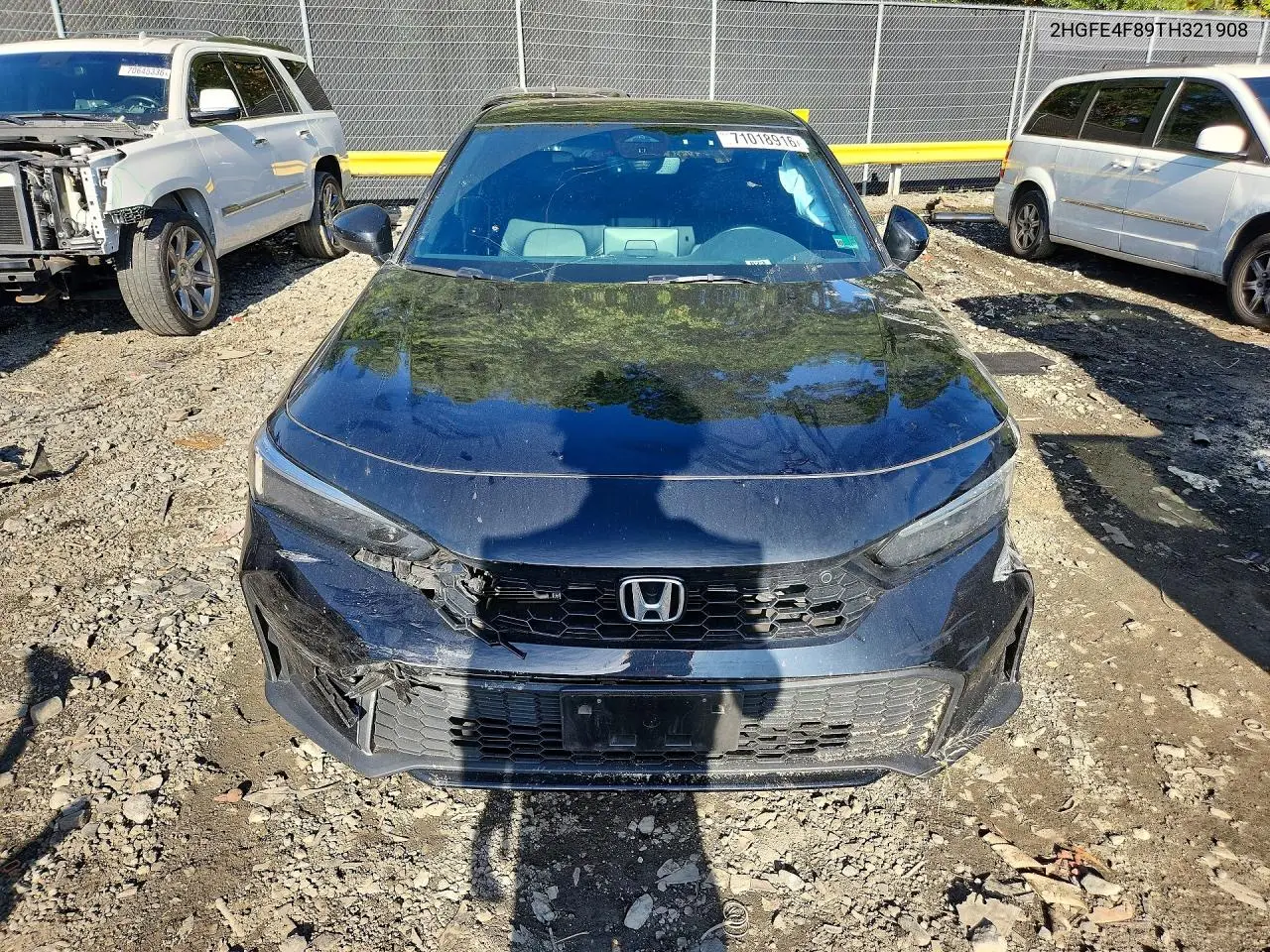 2026 HONDA CIVIC VIN 2HGFE4F89TH321908 — фото 5