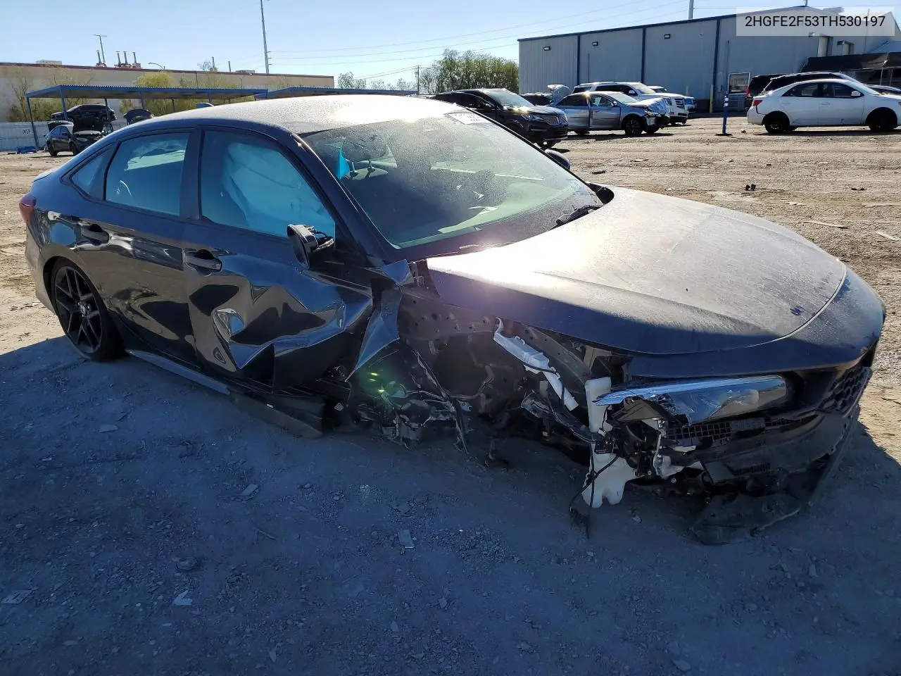 2026 HONDA CIVIC VIN 2HGFE2F53TH530197 — фото 4