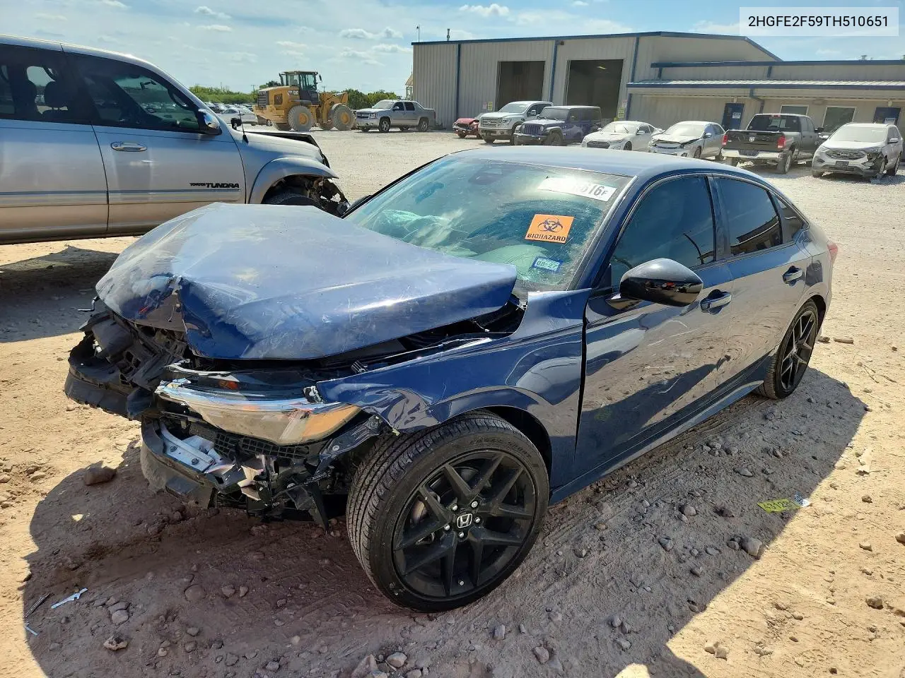 HONDA CIVIC 2026, VIN 2HGFE2F59TH510651