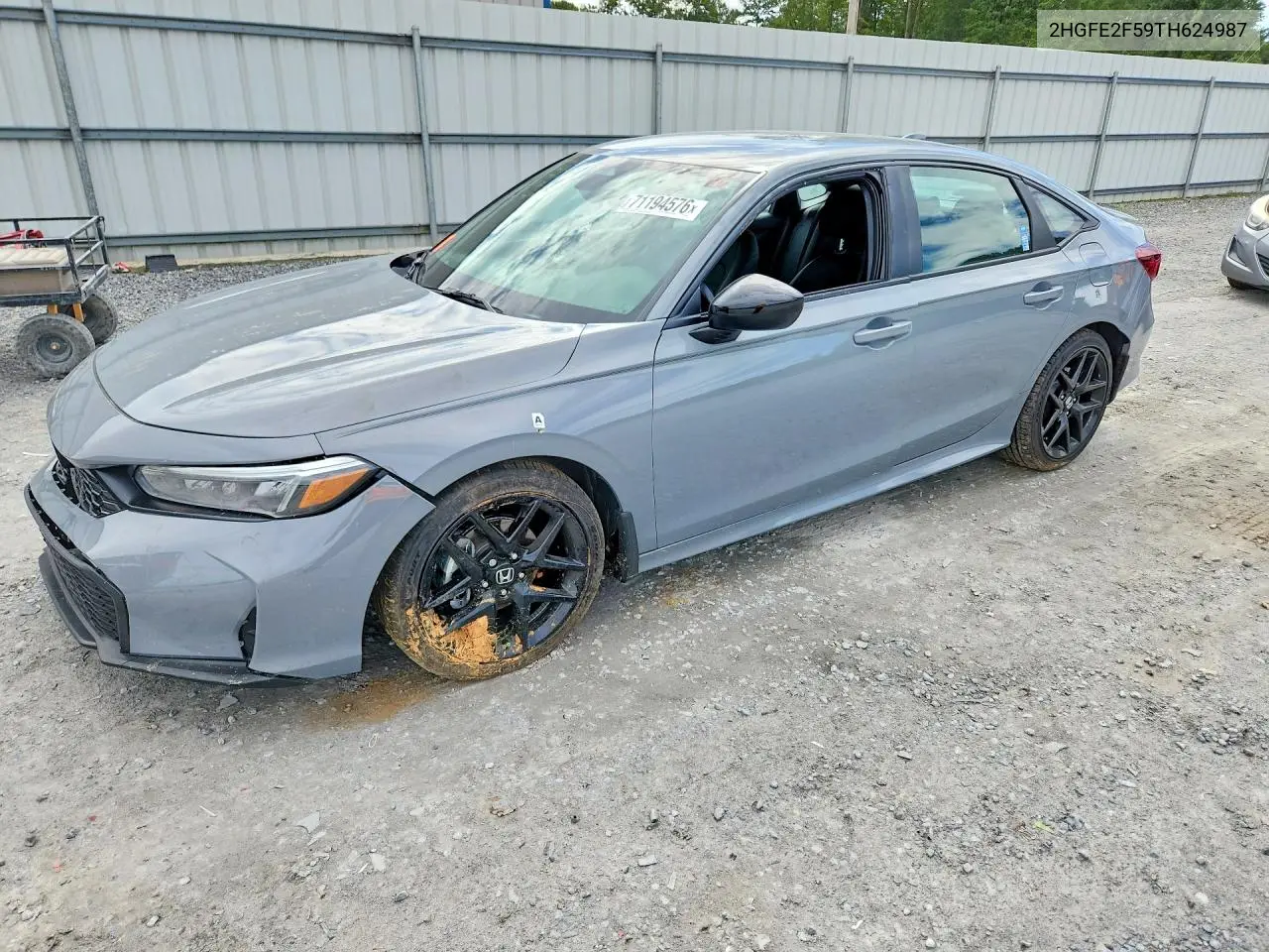 HONDA CIVIC 2026, VIN 2HGFE2F59TH624987
