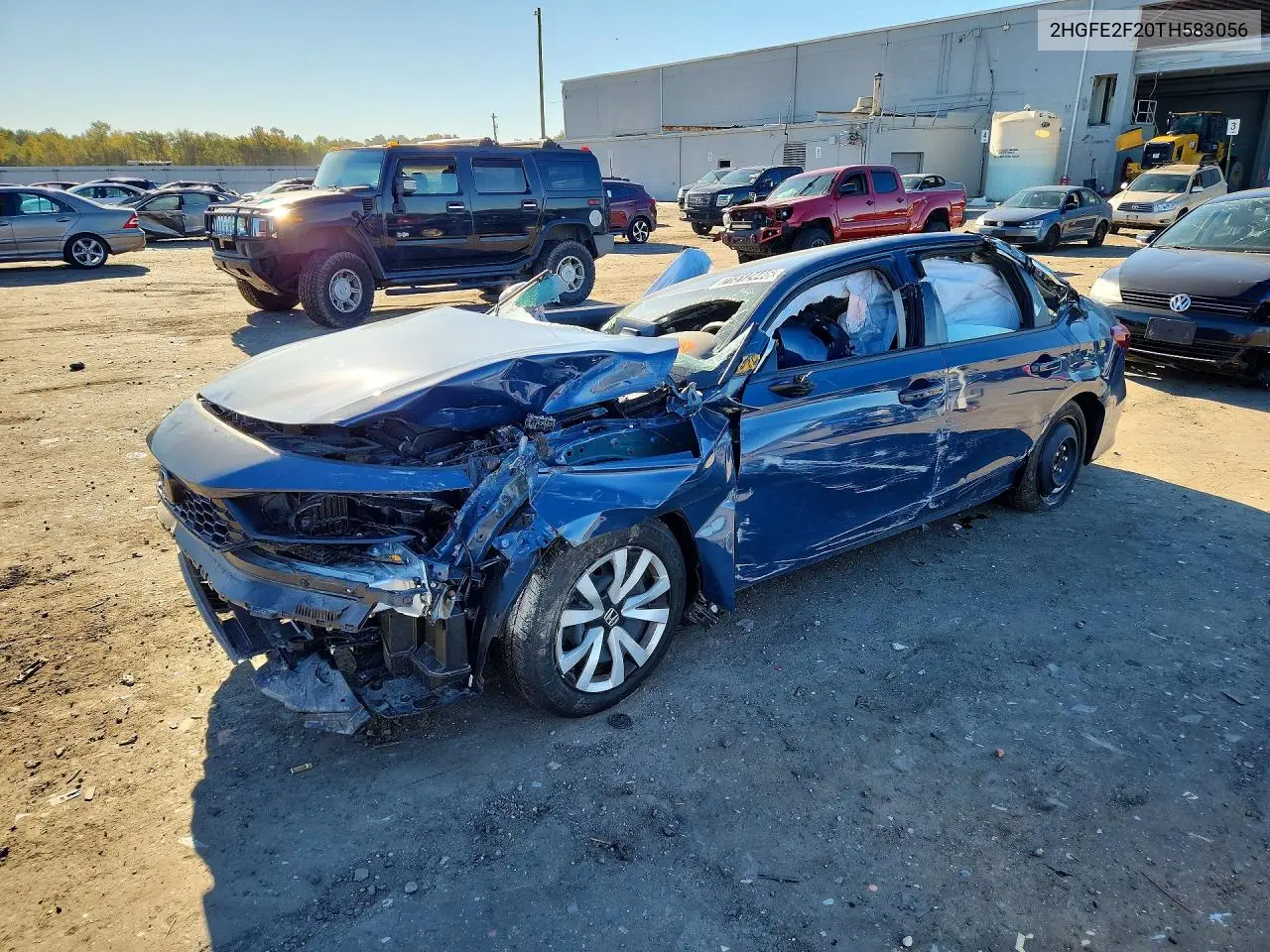 HONDA CIVIC 2026, VIN 2HGFE2F20TH583056