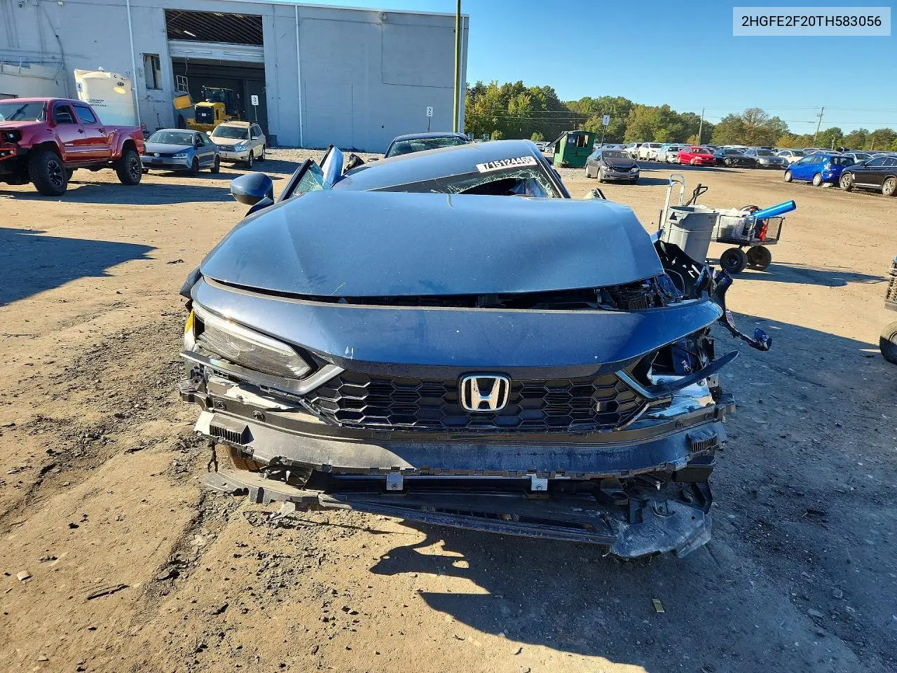 2026 HONDA CIVIC VIN 2HGFE2F20TH583056 — фото 5