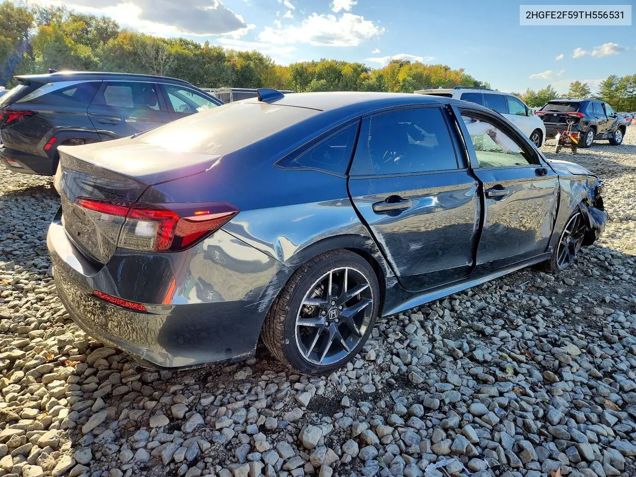 2026 HONDA CIVIC VIN 2HGFE2F59TH556531 — фото 3