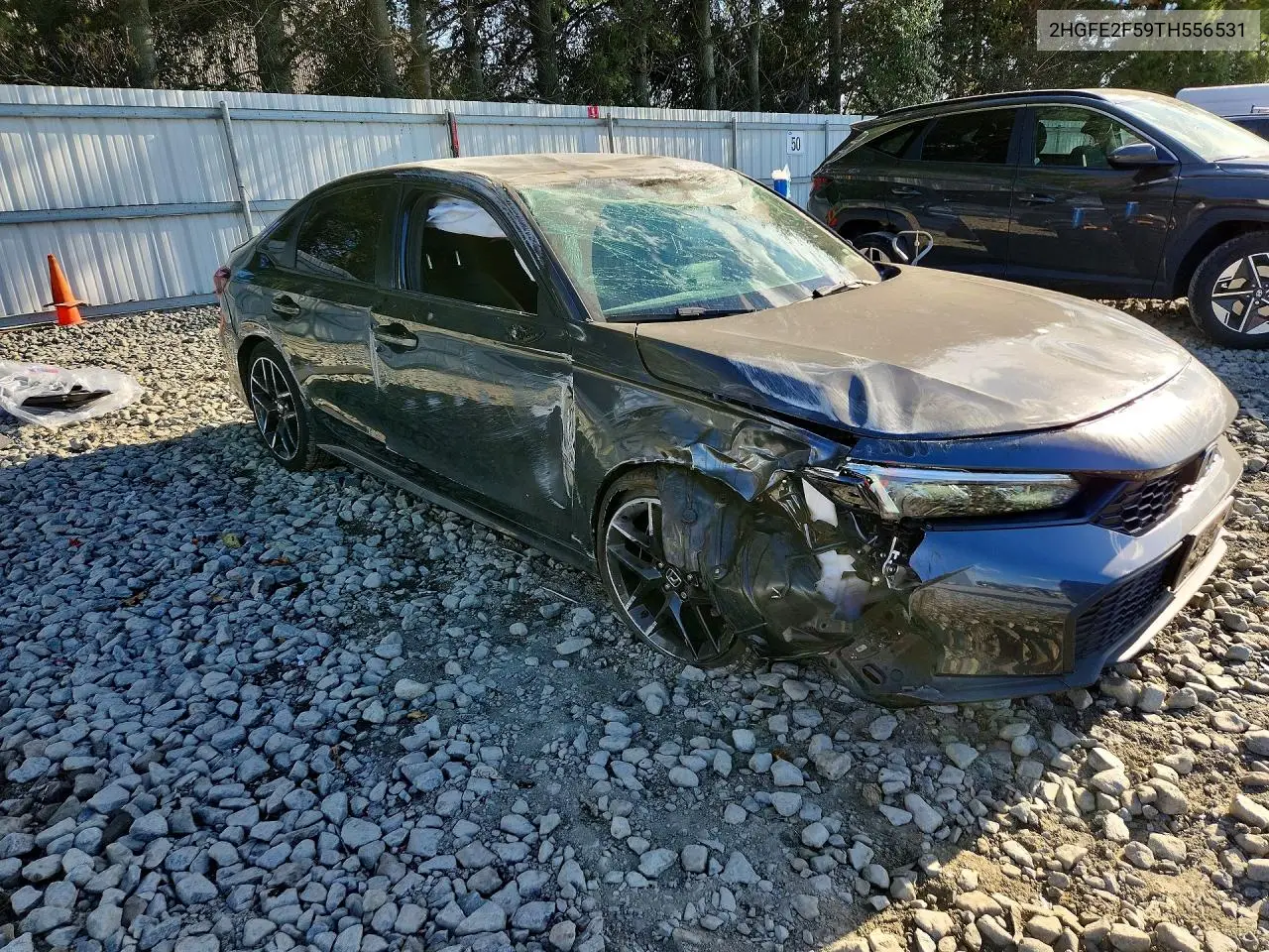 2026 HONDA CIVIC VIN 2HGFE2F59TH556531 — фото 4