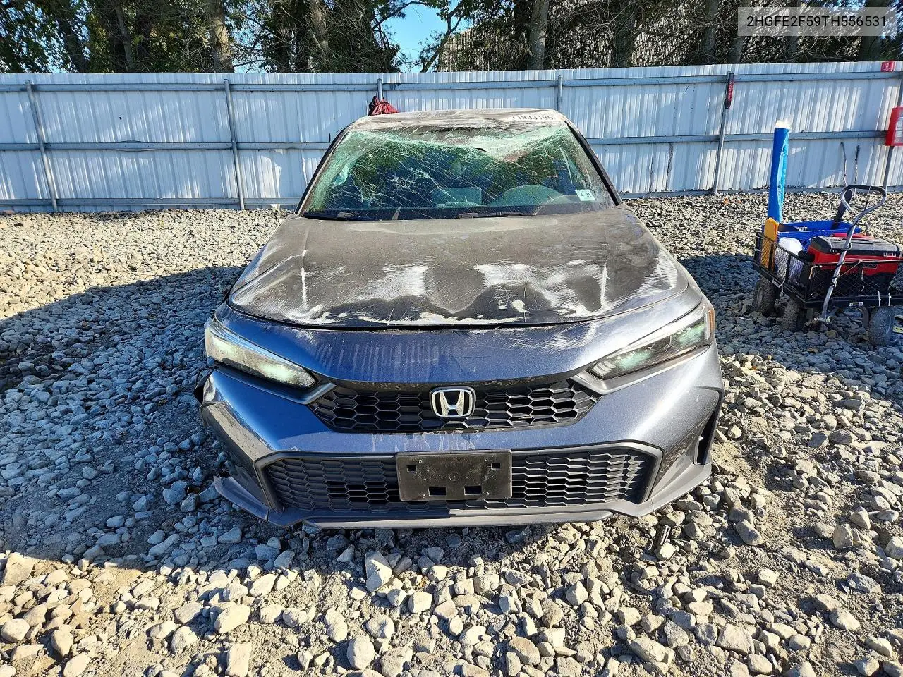 2026 HONDA CIVIC VIN 2HGFE2F59TH556531 — фото 5