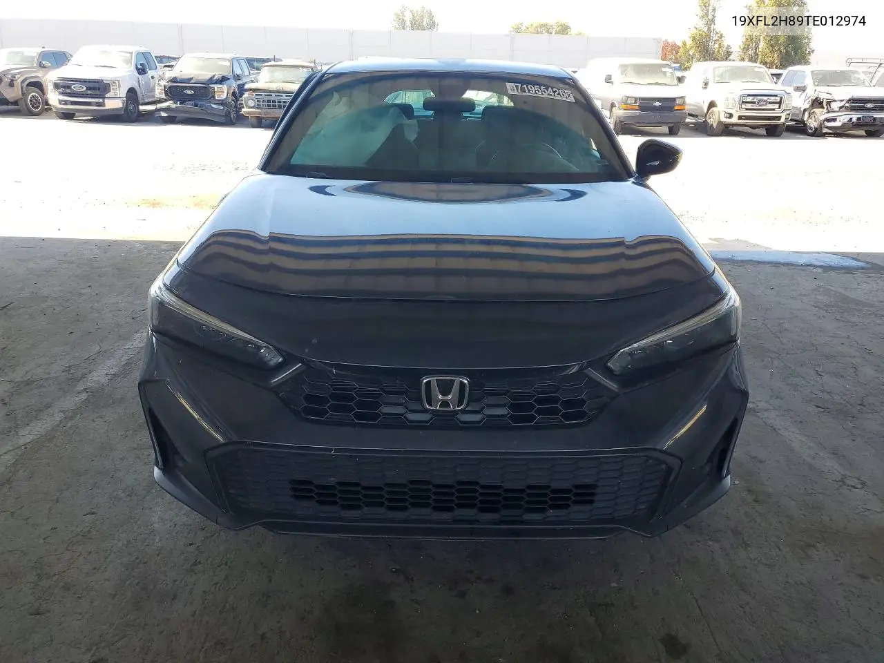 2026 HONDA CIVIC VIN 19XFL2H89TE012974 — фото 5