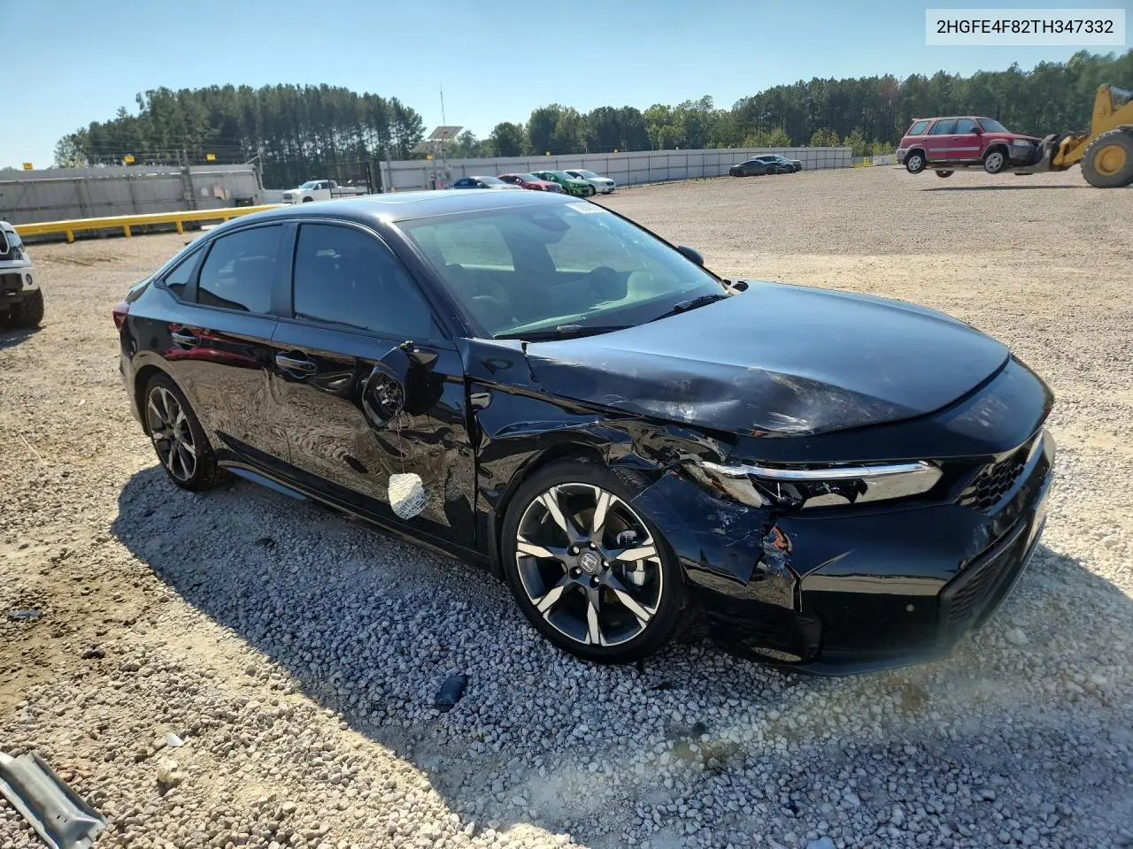 2026 HONDA CIVIC VIN 2HGFE4F82TH347332 — фото 4