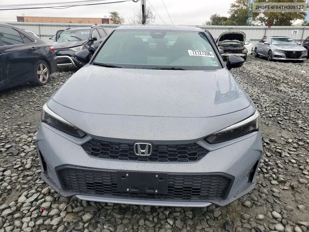 2026 HONDA CIVIC VIN 2HGFE4F84TH308127 — фото 5