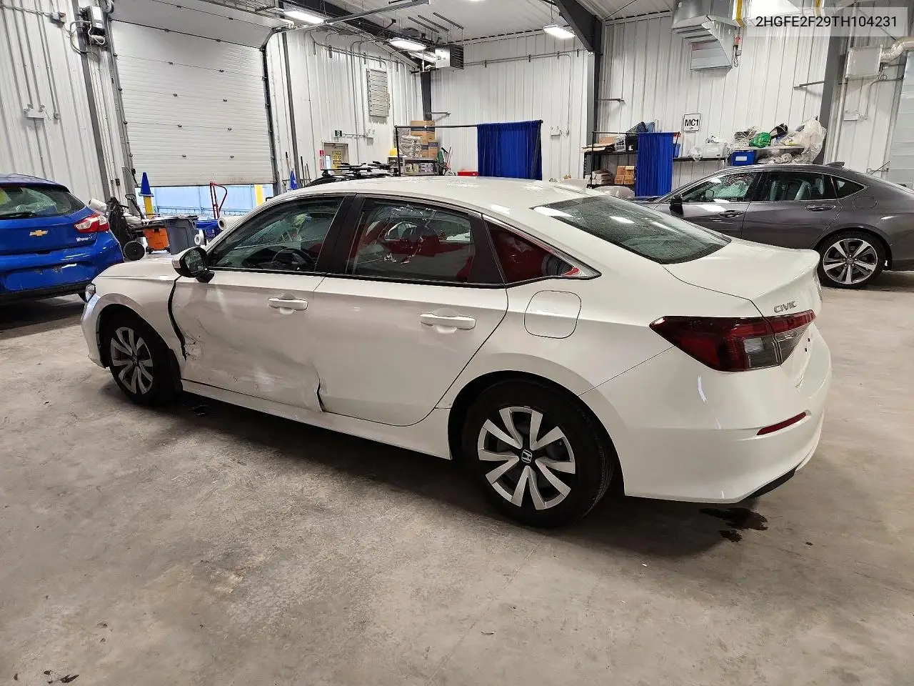 2026 HONDA CIVIC VIN 2HGFE2F29TH104231 — фото 2