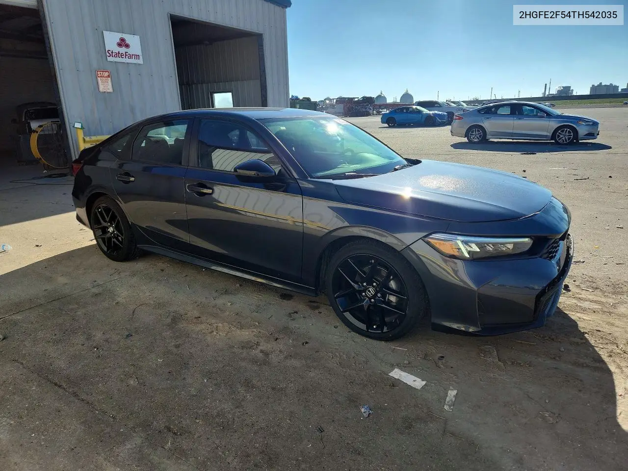 2026 HONDA CIVIC VIN 2HGFE2F54TH542035 — фото 4