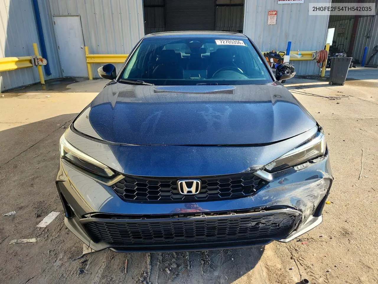 2026 HONDA CIVIC VIN 2HGFE2F54TH542035 — фото 5