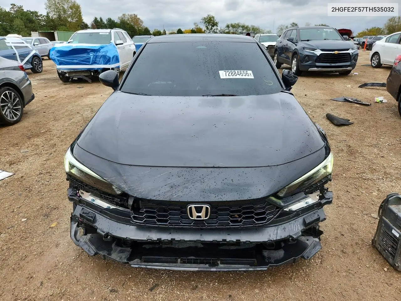 2026 HONDA CIVIC VIN 2HGFE2F57TH535032 — фото 5