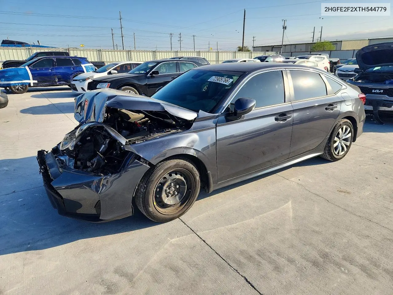 HONDA CIVIC 2026, VIN 2HGFE2F2XTH544779