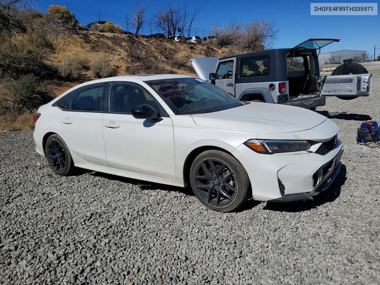 2026 HONDA CIVIC VIN 2HGFE4F89TH335971 — фото 4