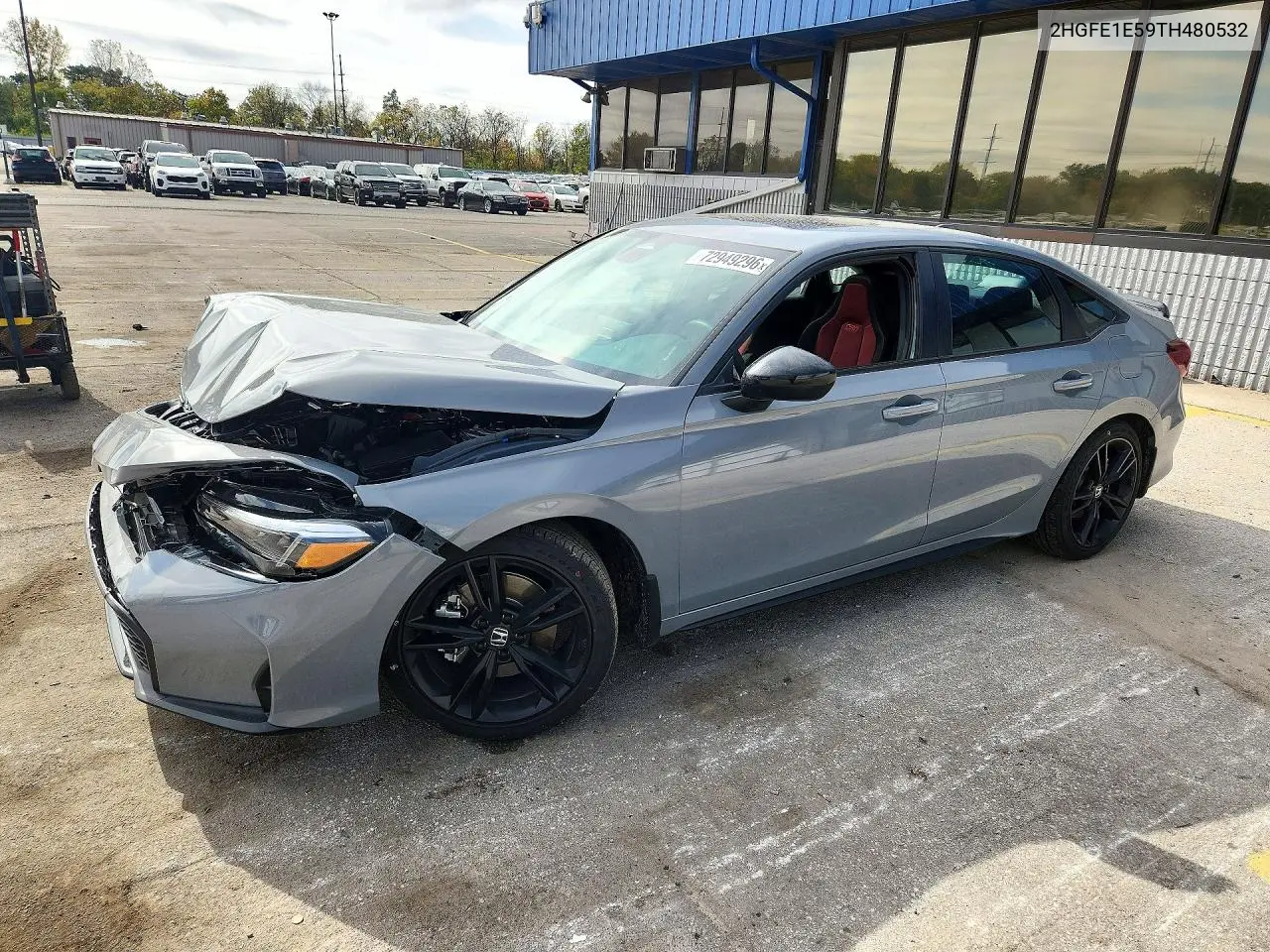 HONDA CIVIC 2026, VIN 2HGFE1E59TH480532
