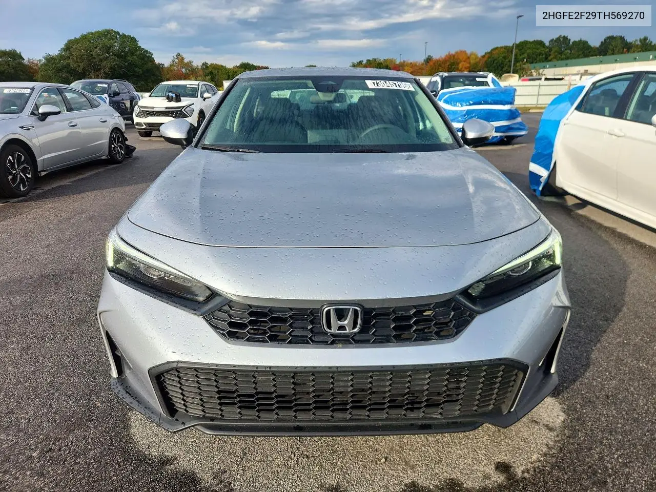 2026 HONDA CIVIC VIN 2HGFE2F29TH569270 — фото 5
