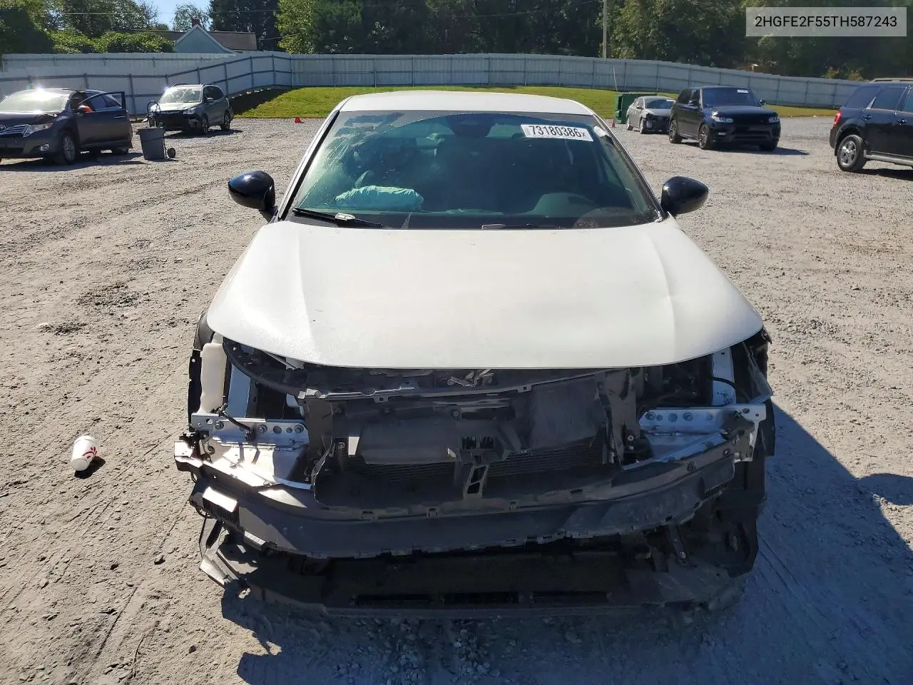 2026 HONDA CIVIC VIN 2HGFE2F55TH587243 — фото 5