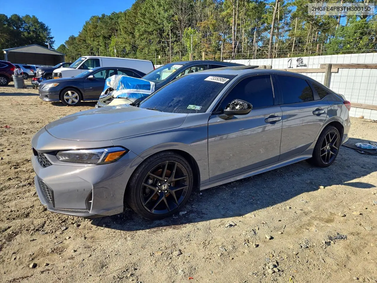 HONDA CIVIC 2026, VIN 2HGFE4F83TH300150