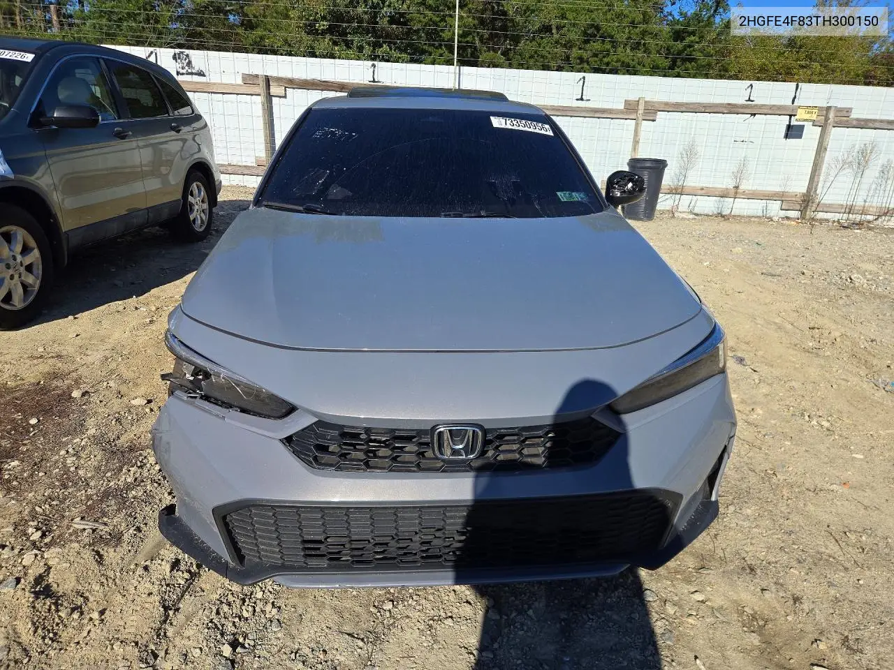 2026 HONDA CIVIC VIN 2HGFE4F83TH300150 — фото 5