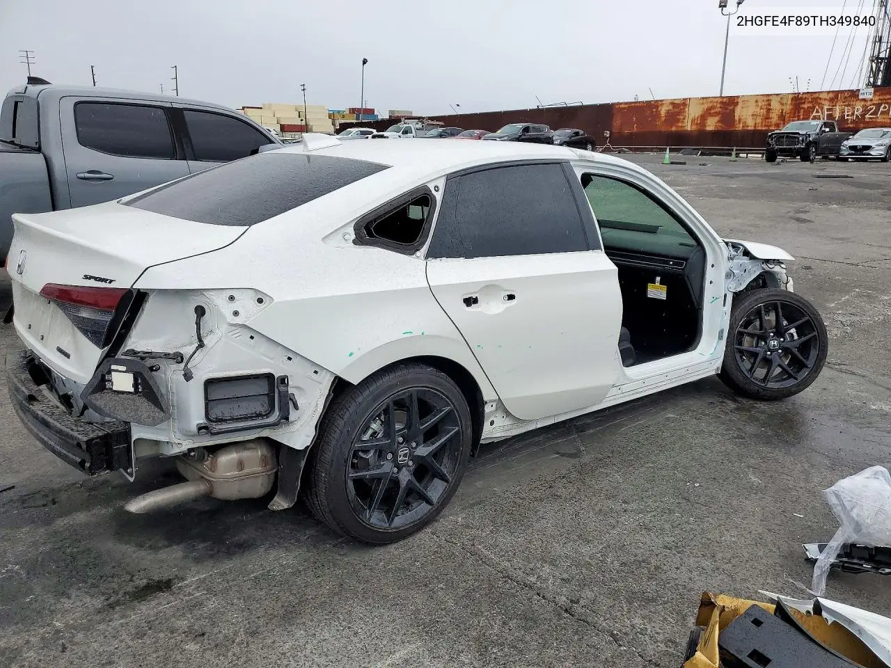 2026 HONDA CIVIC VIN 2HGFE4F89TH349840 — фото 3