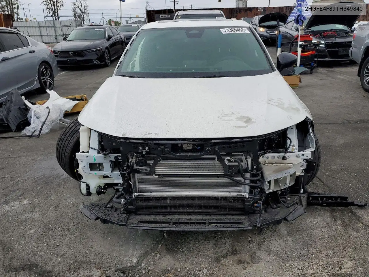 2026 HONDA CIVIC VIN 2HGFE4F89TH349840 — фото 5