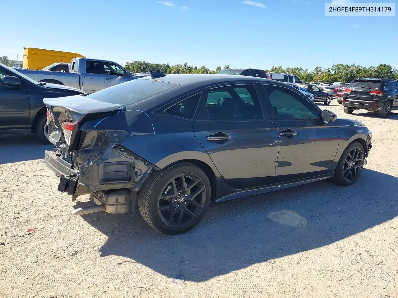 2026 HONDA CIVIC VIN 2HGFE4F89TH314179 — фото 3