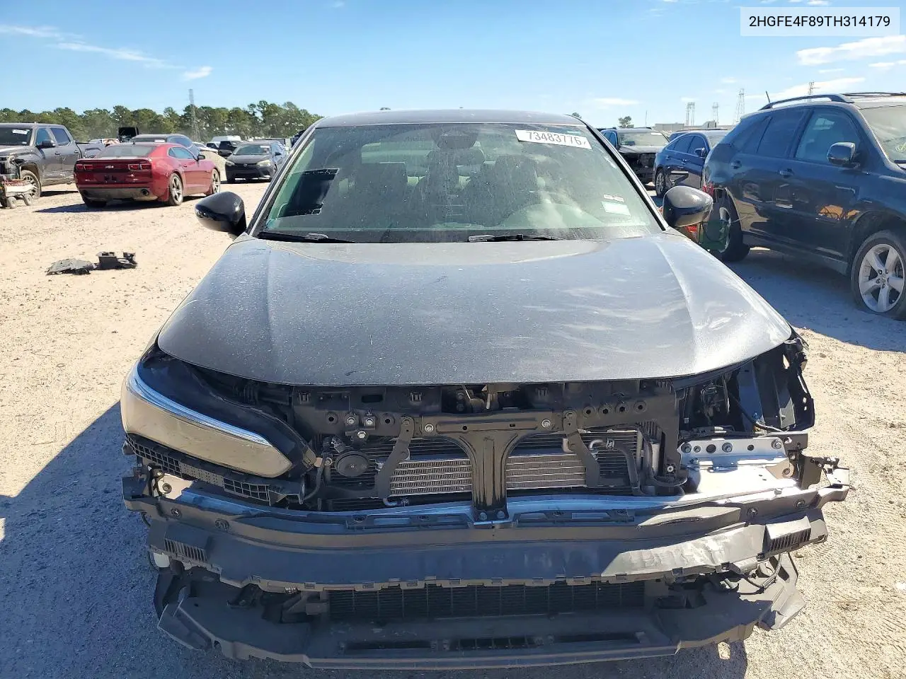 2026 HONDA CIVIC VIN 2HGFE4F89TH314179 — фото 5