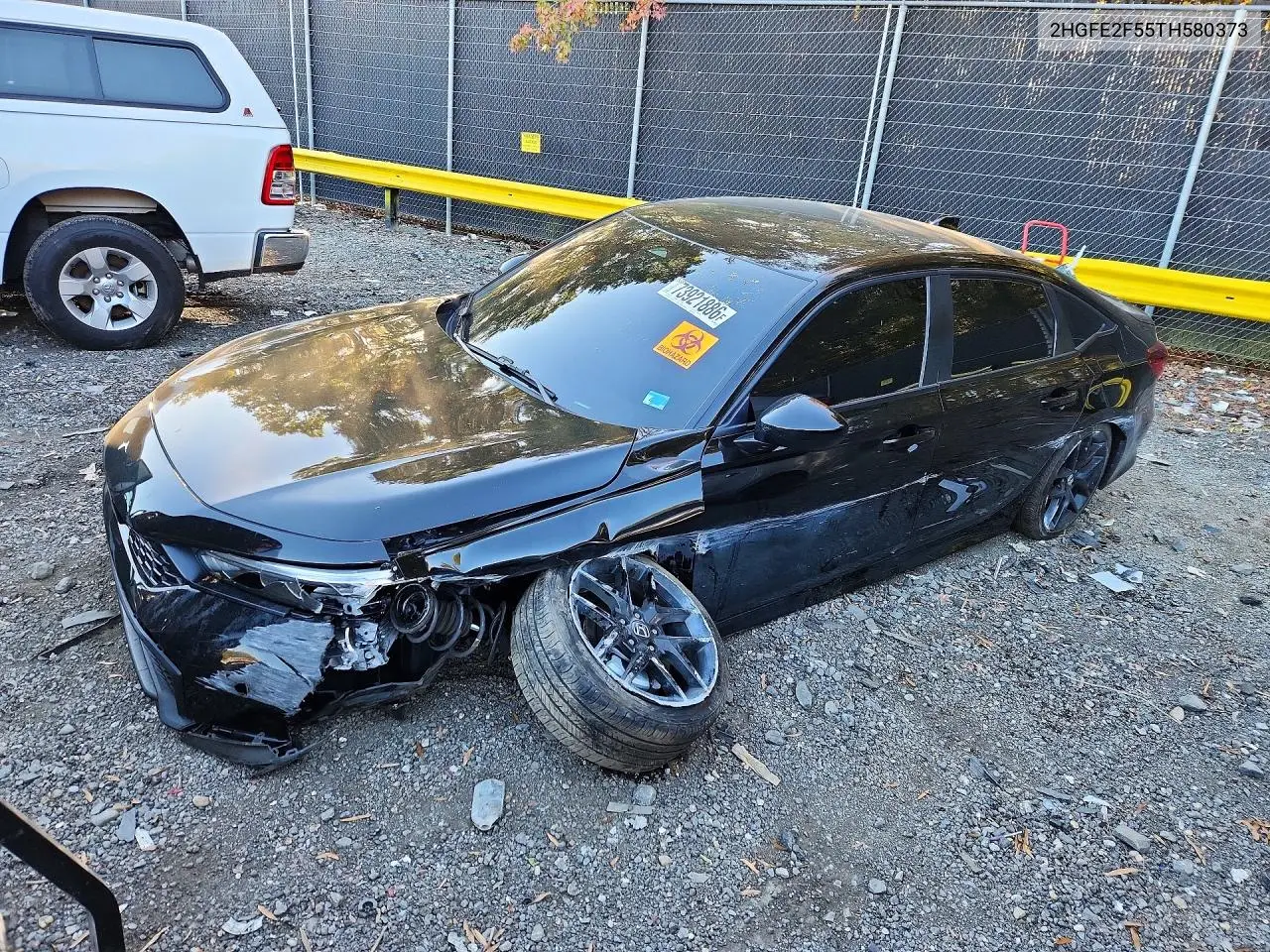 HONDA CIVIC 2026, VIN 2HGFE2F55TH580373
