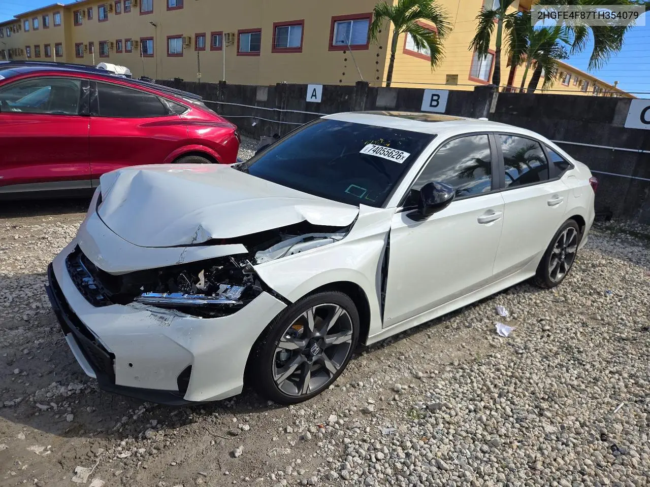 HONDA CIVIC 2026, VIN 2HGFE4F87TH354079