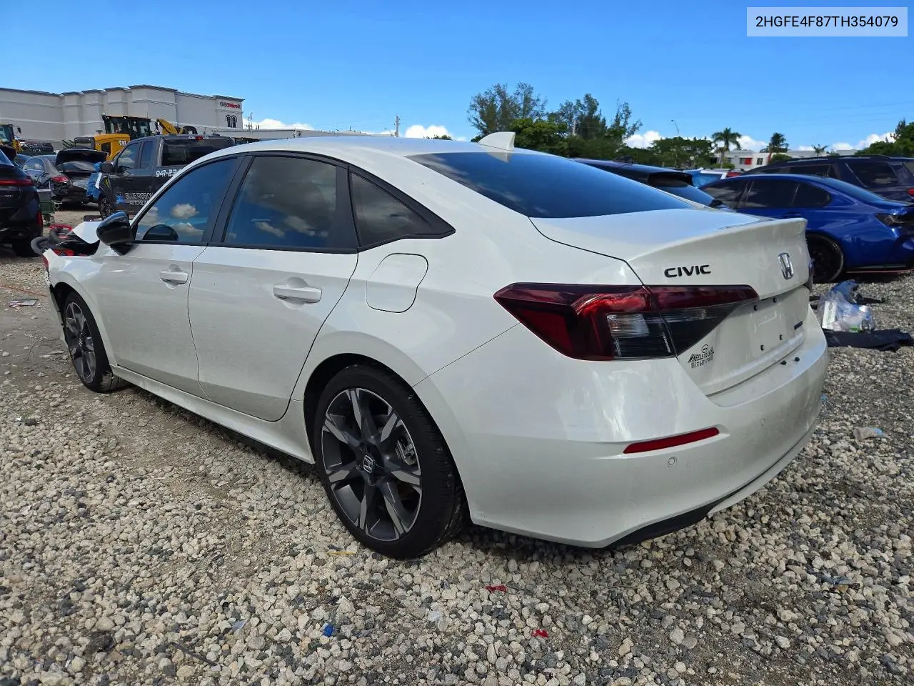 2026 HONDA CIVIC VIN 2HGFE4F87TH354079 — фото 2