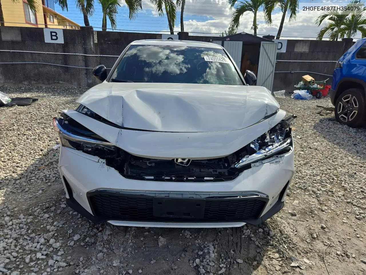 2026 HONDA CIVIC VIN 2HGFE4F87TH354079 — фото 5