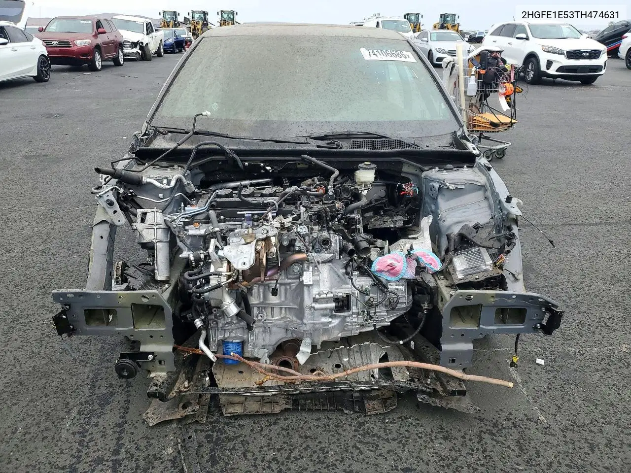 2026 HONDA CIVIC VIN 2HGFE1E53TH474631 — фото 5