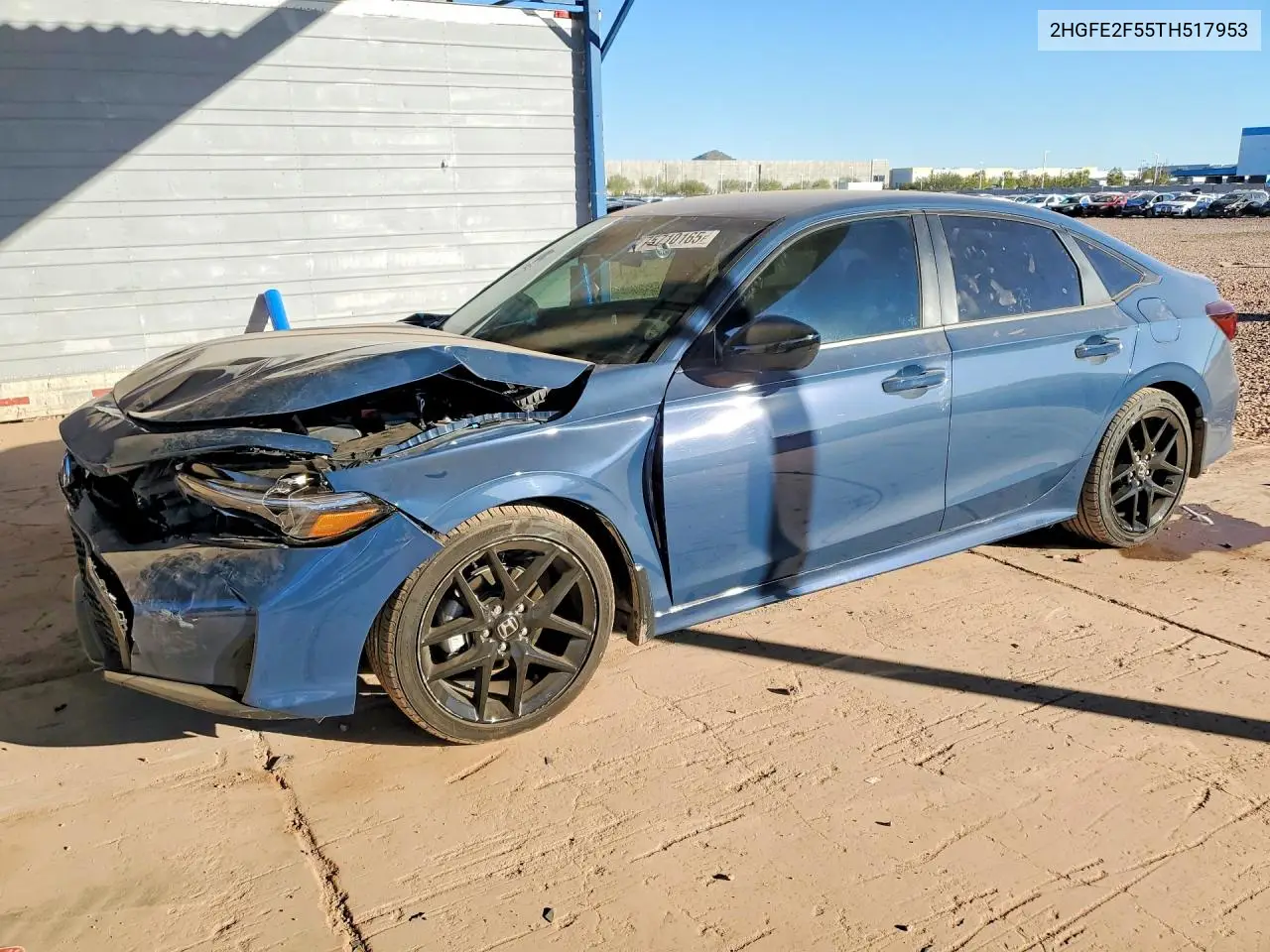 HONDA CIVIC 2026, VIN 2HGFE2F55TH517953