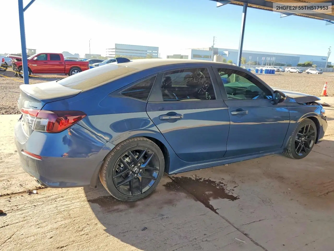 2026 HONDA CIVIC VIN 2HGFE2F55TH517953 — фото 3